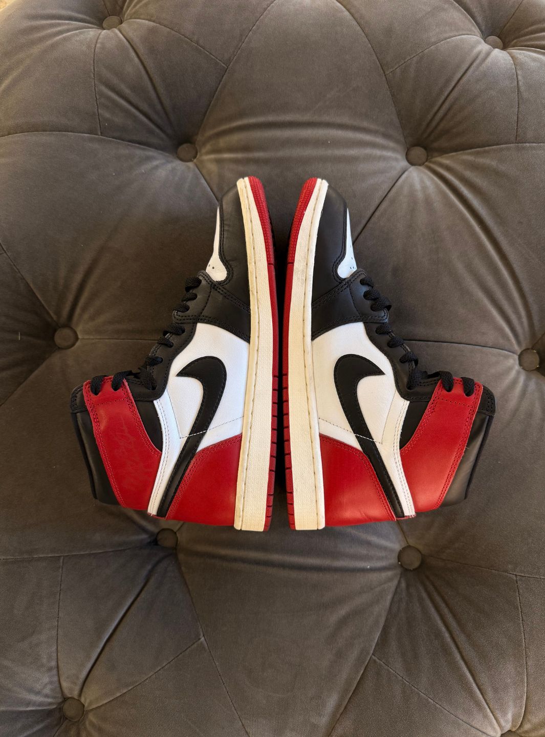 Air Jordan 1 Retro High OG Black Toe Reimagined - Sneakers Usate | ResellZone
