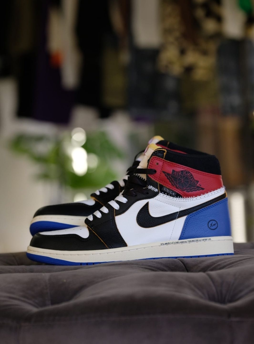 Air Jordan 1 Retro High OG SP Fragment x Union LA Varsity Red Sport Royal - IO7847-002 | ResellZone