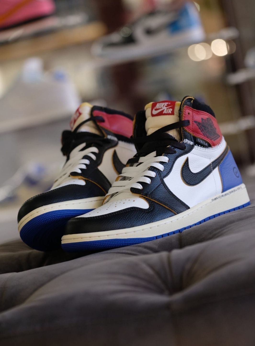 Air Jordan 1 Retro High OG SP Fragment x Union LA Varsity Red Sport Royal - IO7847-002 | ResellZone