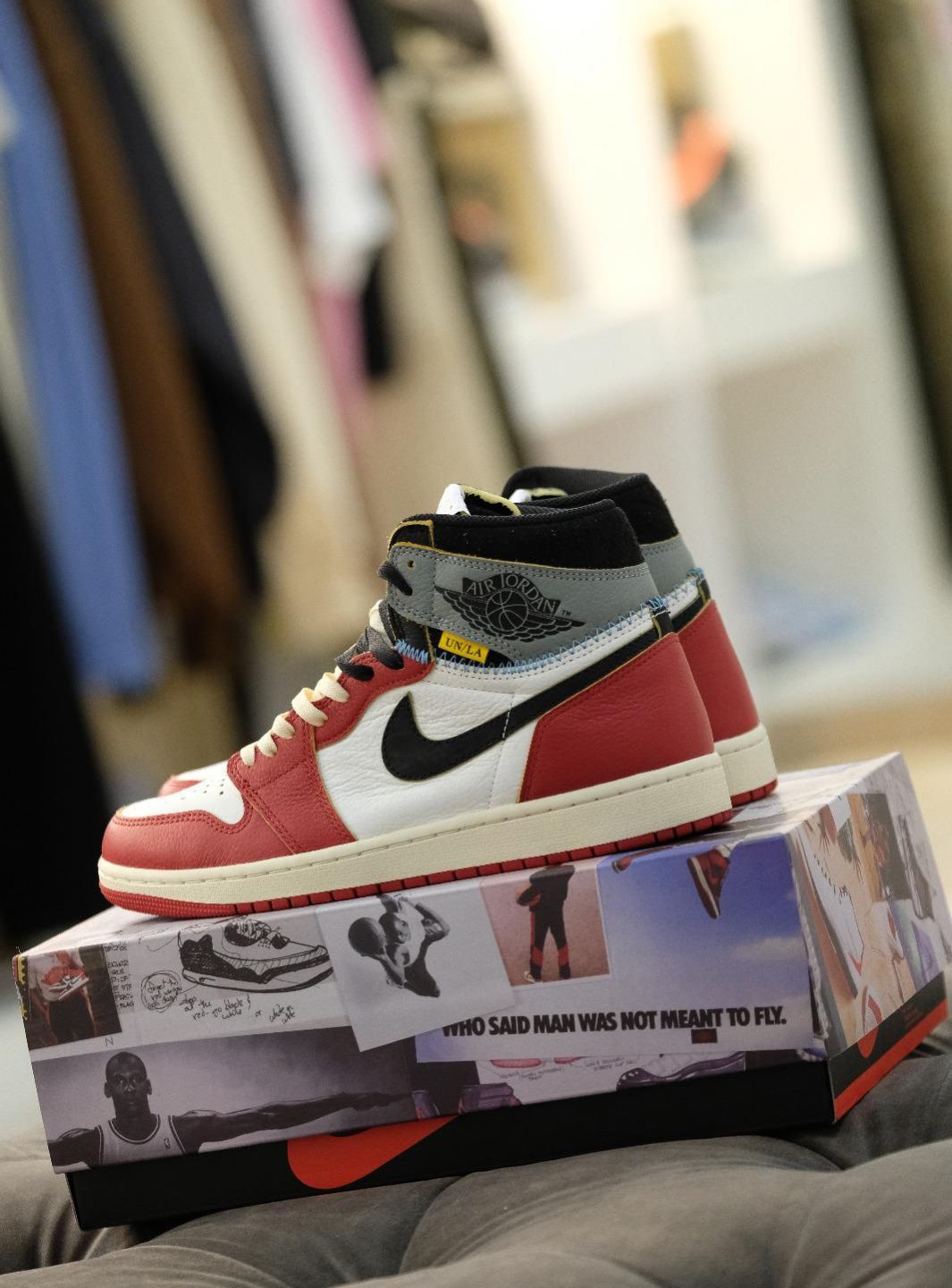 Air Jordan 1 Retro High OG SP Union LA Chicago Shadow - HV8563-600 | ResellZone