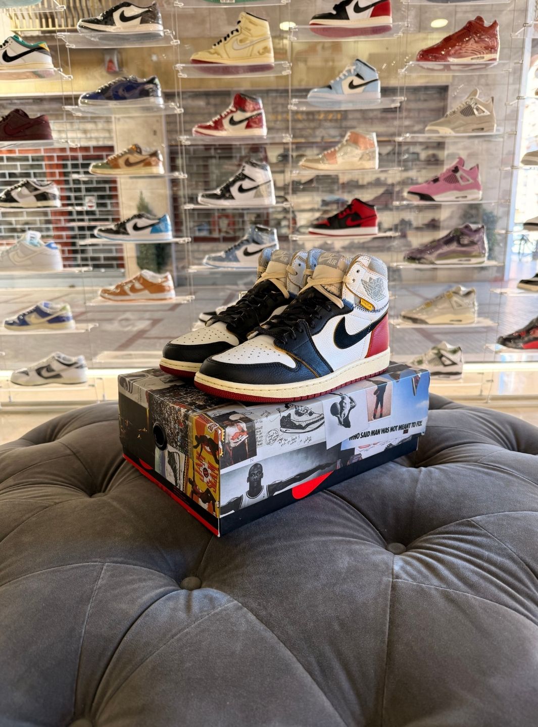 Air Jordan 1 Retro High Union Los Angeles Black Toe - Sneakers Usate | ResellZone