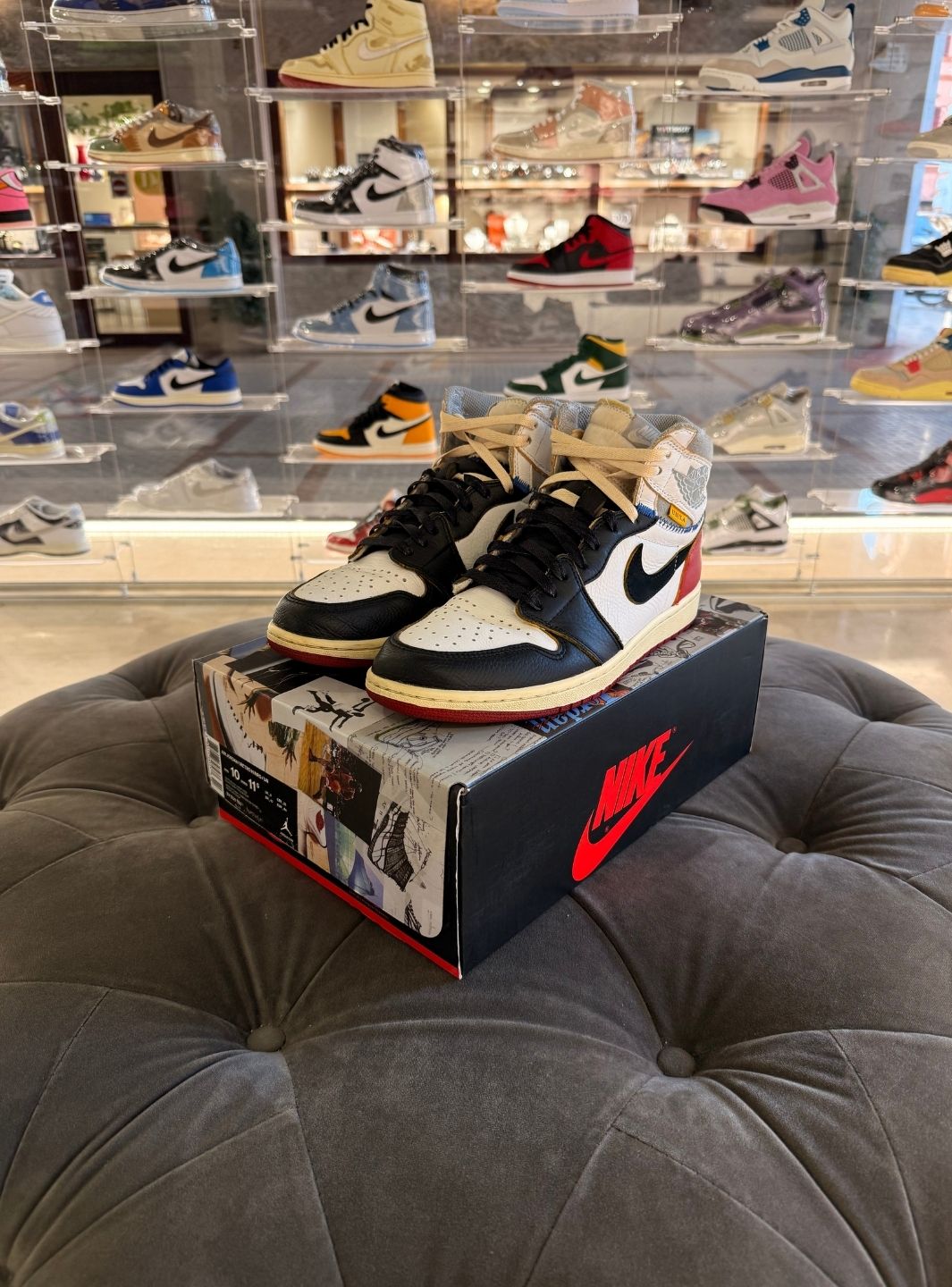 Air Jordan 1 Retro High Union Los Angeles Black Toe - Sneakers Usate | ResellZone