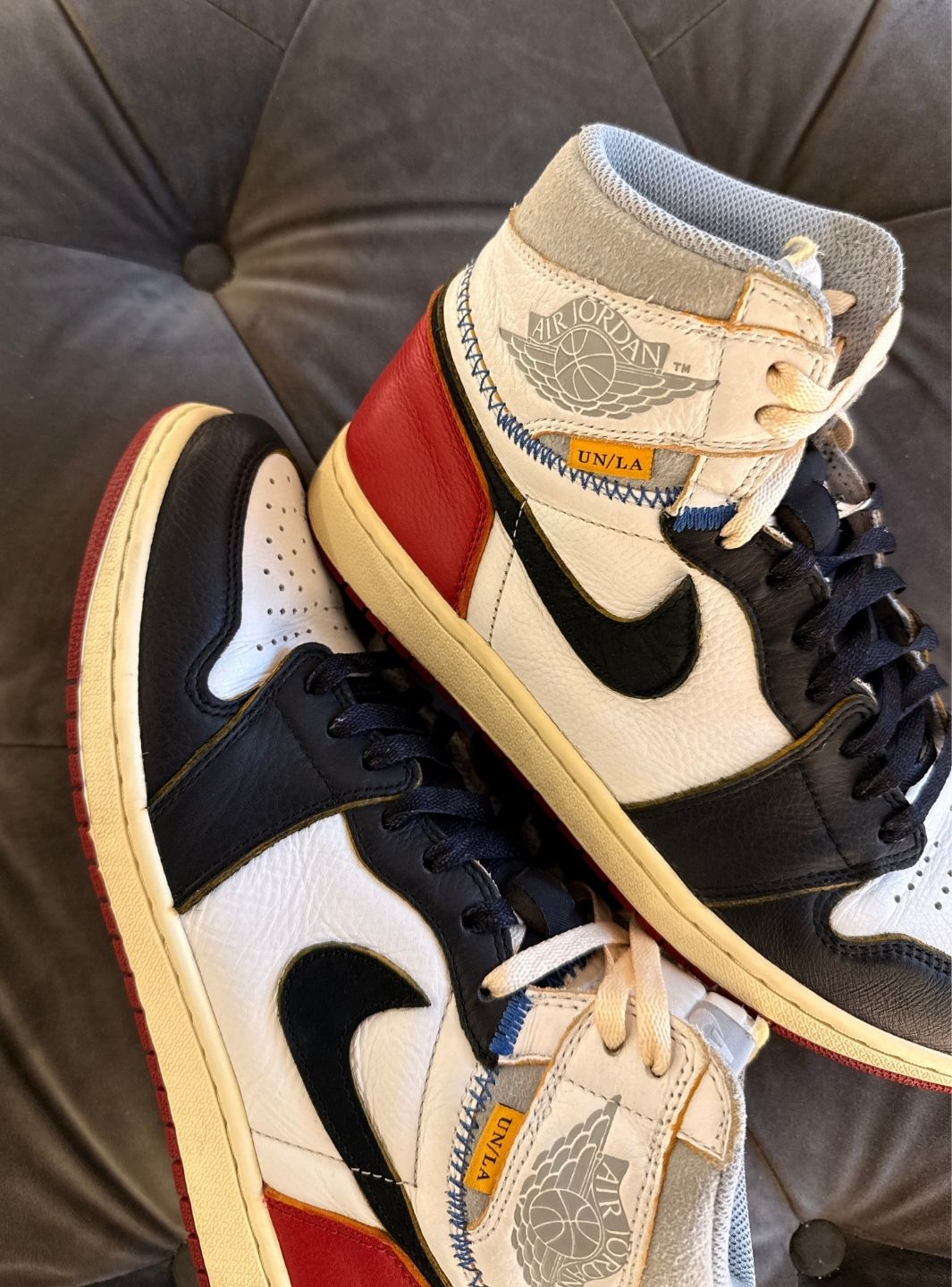 Air Jordan 1 Retro High Union Los Angeles Black Toe - Sneakers Usate | ResellZone