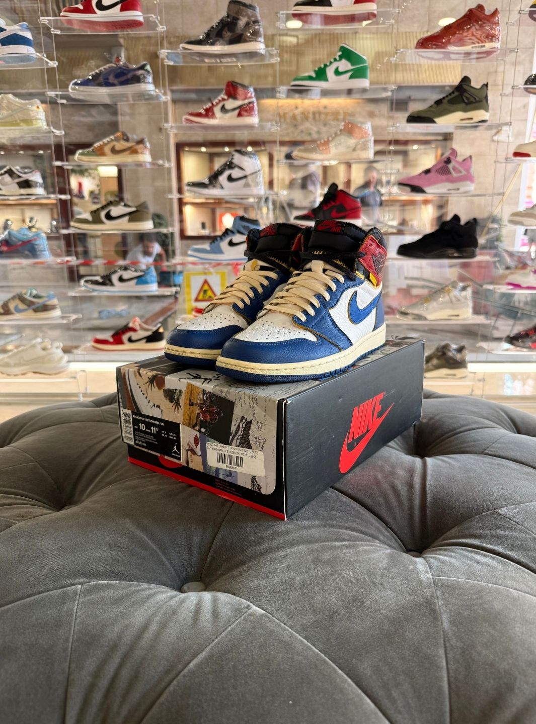 Air Jordan 1 Retro High Union Los Angeles Storm Blue - Sneakers Usate | ResellZone