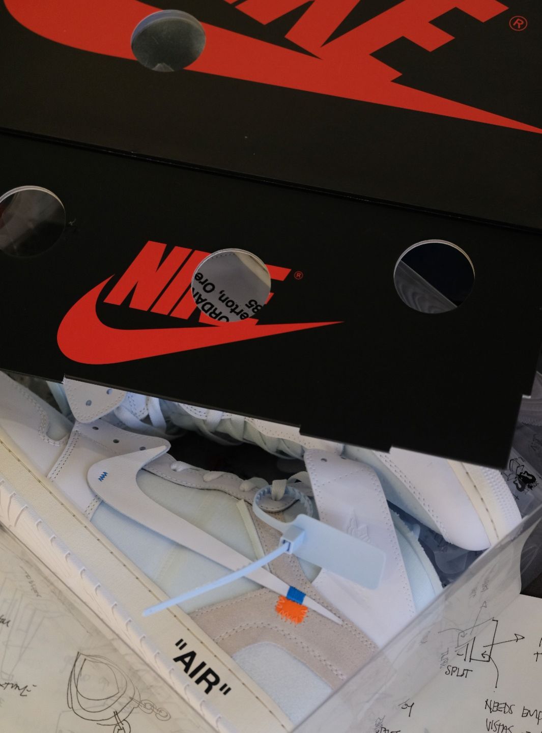 Air Jordan 1 Retro High Virgil Abloh Archive Alaska (V.A.A.) - AA3834-100 | ResellZone