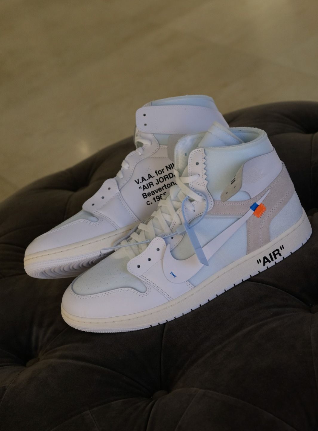 Air Jordan 1 Retro High Virgil Abloh Archive Alaska (V.A.A.) - AA3834-100 | ResellZone