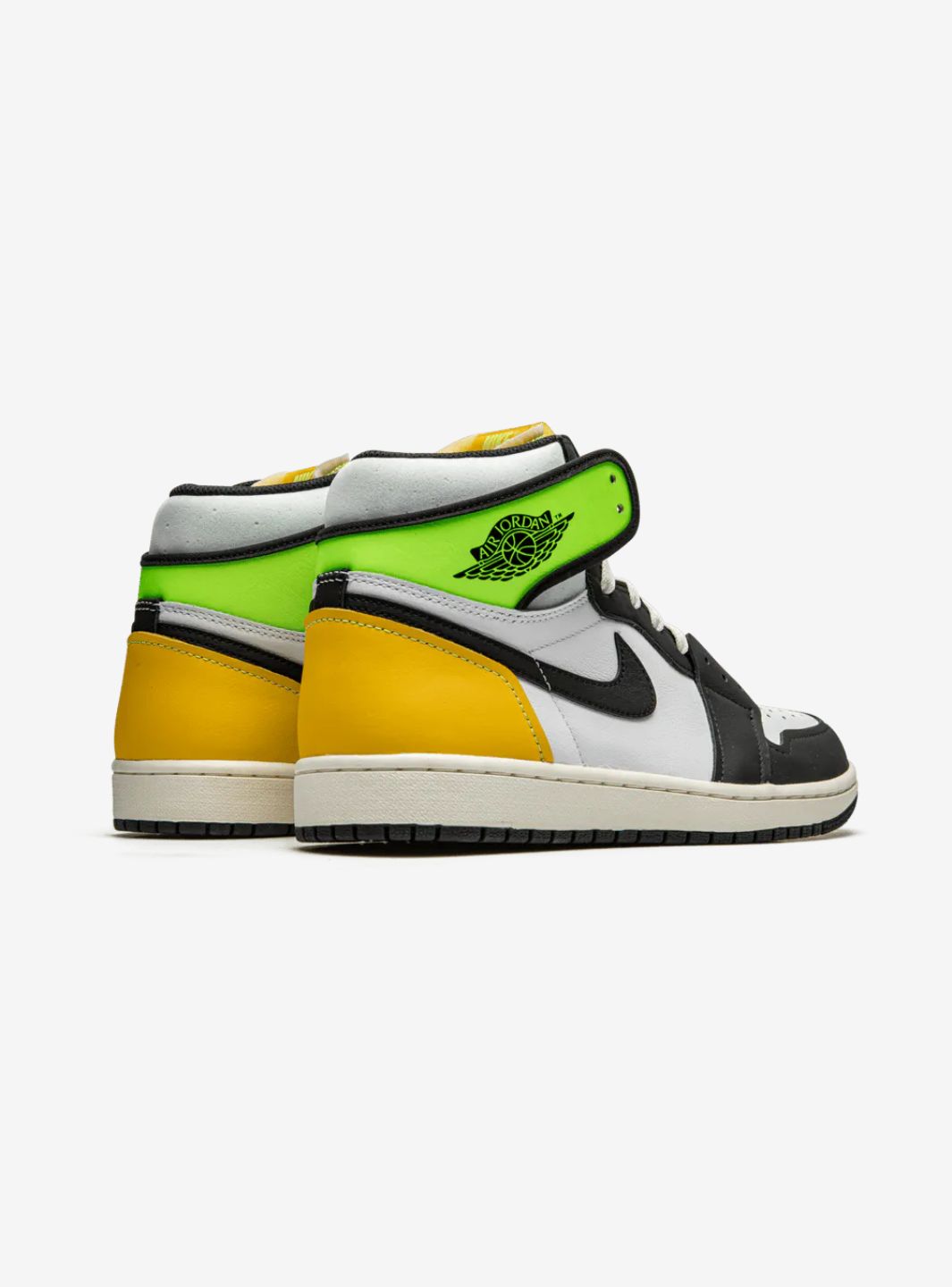 Air Jordan 1 Retro High White Black Volt University Gold - 555088-118 | ResellZone