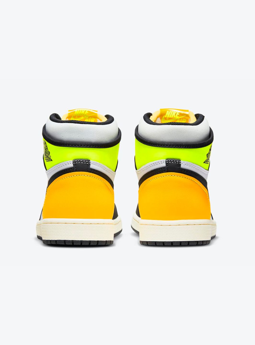 Air Jordan 1 Retro High White Black Volt University Gold - 555088-118 | ResellZone