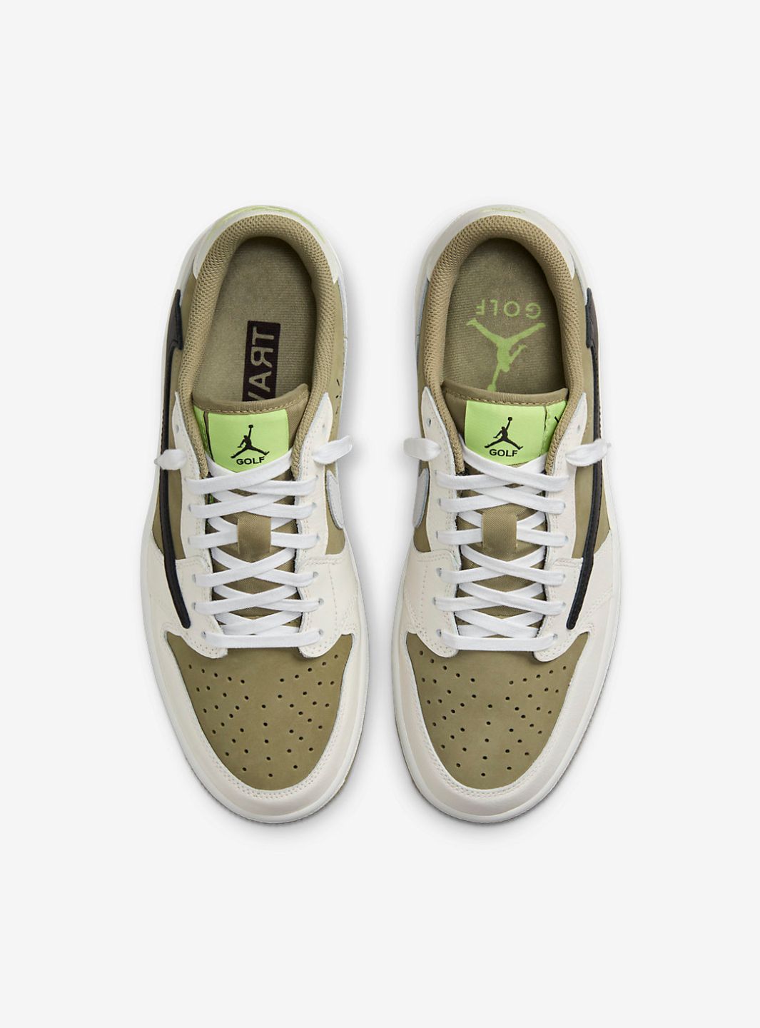 Air Jordan 1 Retro Low Golf Travis Scott Neutral Olive - FZ3124-200 | ResellZone