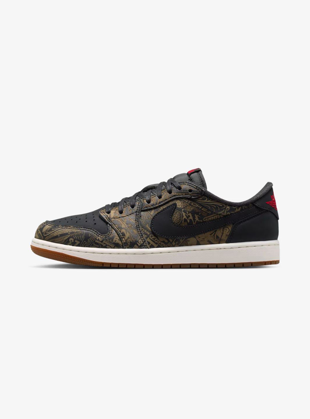 Air Jordan 1 Retro Low OG Laser Black University Red - IV6750-001 | ResellZone