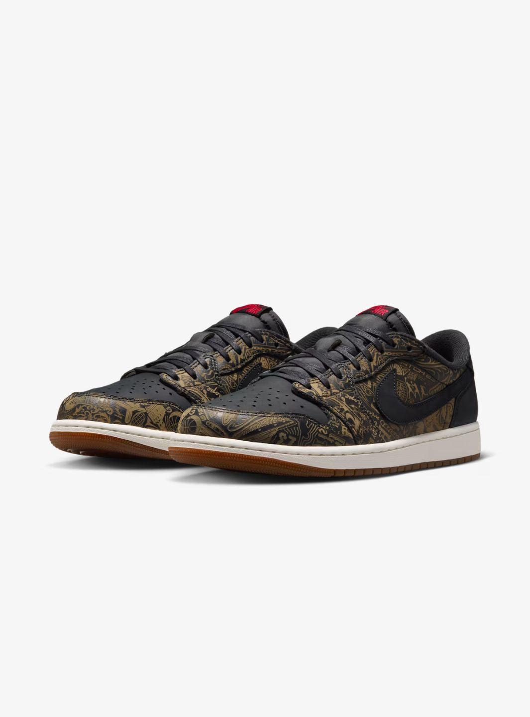 Air Jordan 1 Retro Low OG Laser Black University Red - IV6750-001 | ResellZone