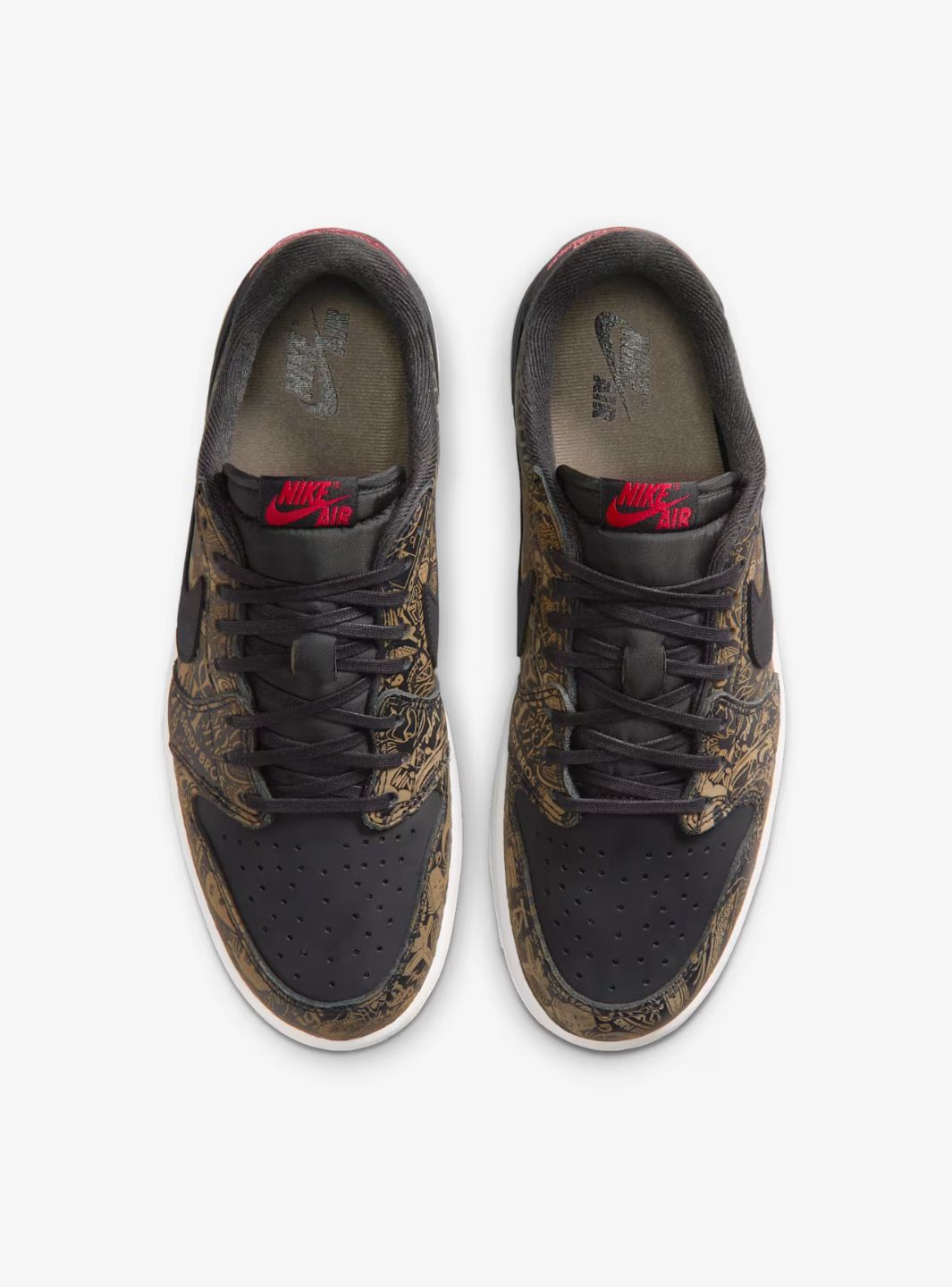 Air Jordan 1 Retro Low OG Laser Black University Red - IV6750-001 | ResellZone