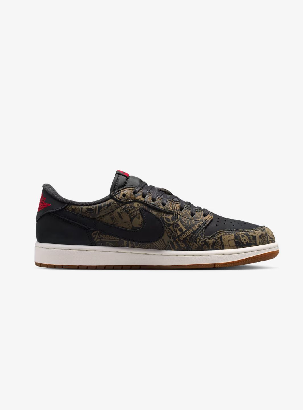 Air Jordan 1 Retro Low OG Laser Black University Red - IV6750-001 | ResellZone