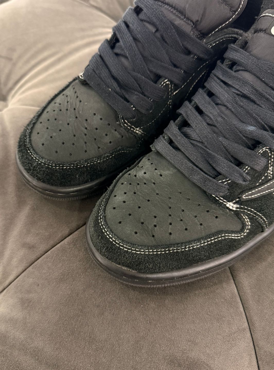 Air Jordan 1 Retro Low OG SP Travis Scott Black Phantom - Sneakers Usate | ResellZone