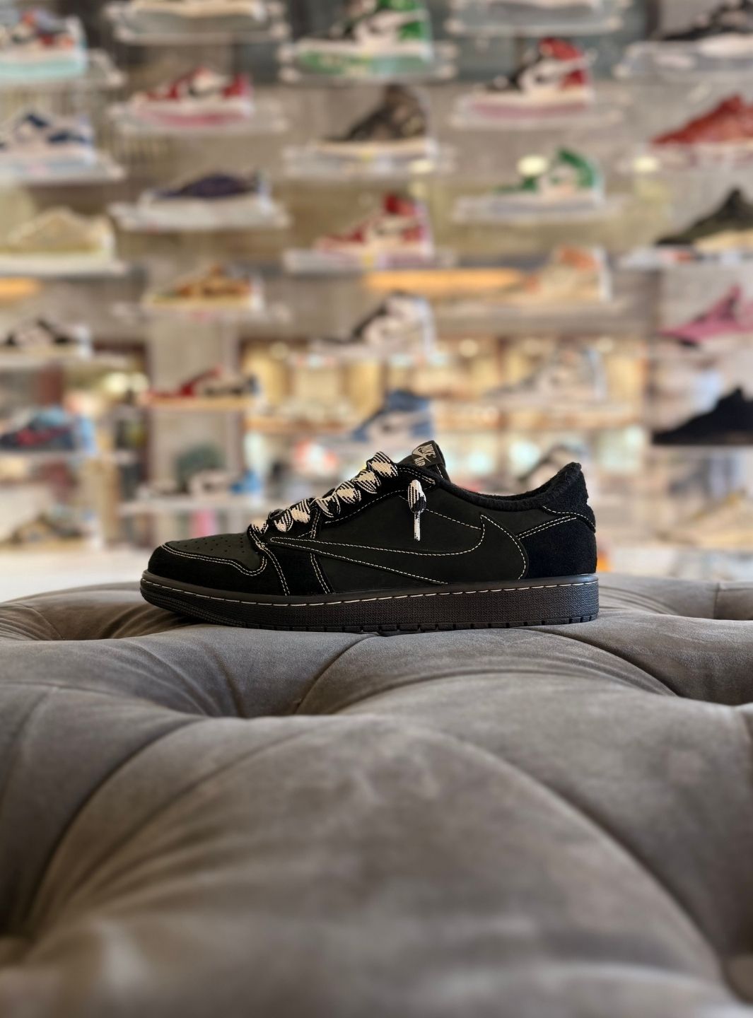 Air Jordan 1 Retro Low OG SP Travis Scott Black Phantom -Sneakers Usate | ResellZone