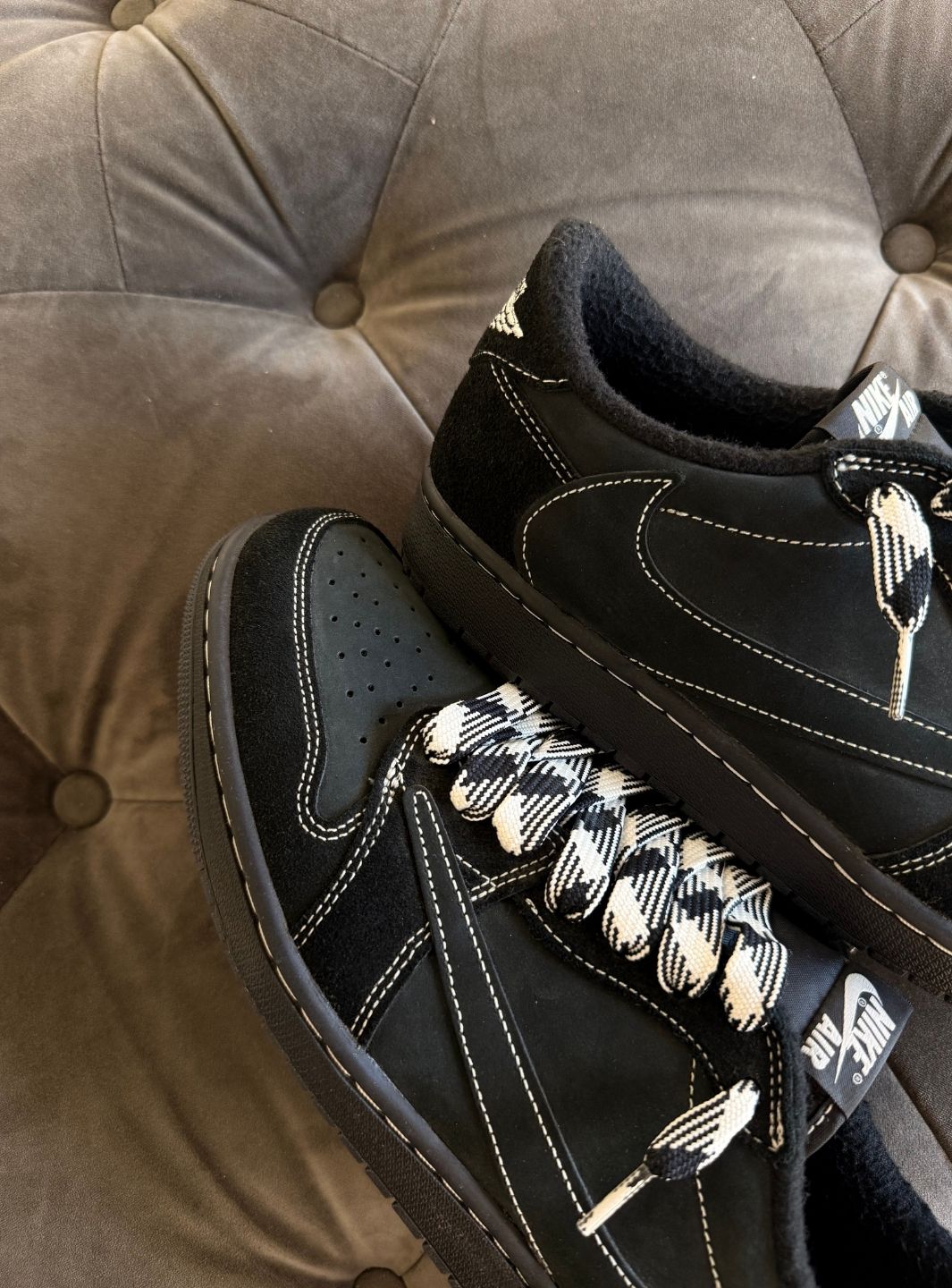 Air Jordan 1 Retro Low OG SP Travis Scott Black Phantom -Sneakers Usate | ResellZone