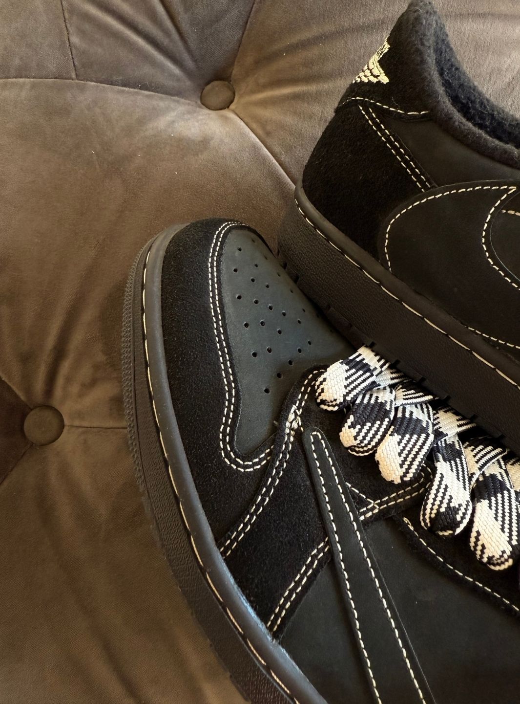 Air Jordan 1 Retro Low OG SP Travis Scott Black Phantom -Sneakers Usate | ResellZone