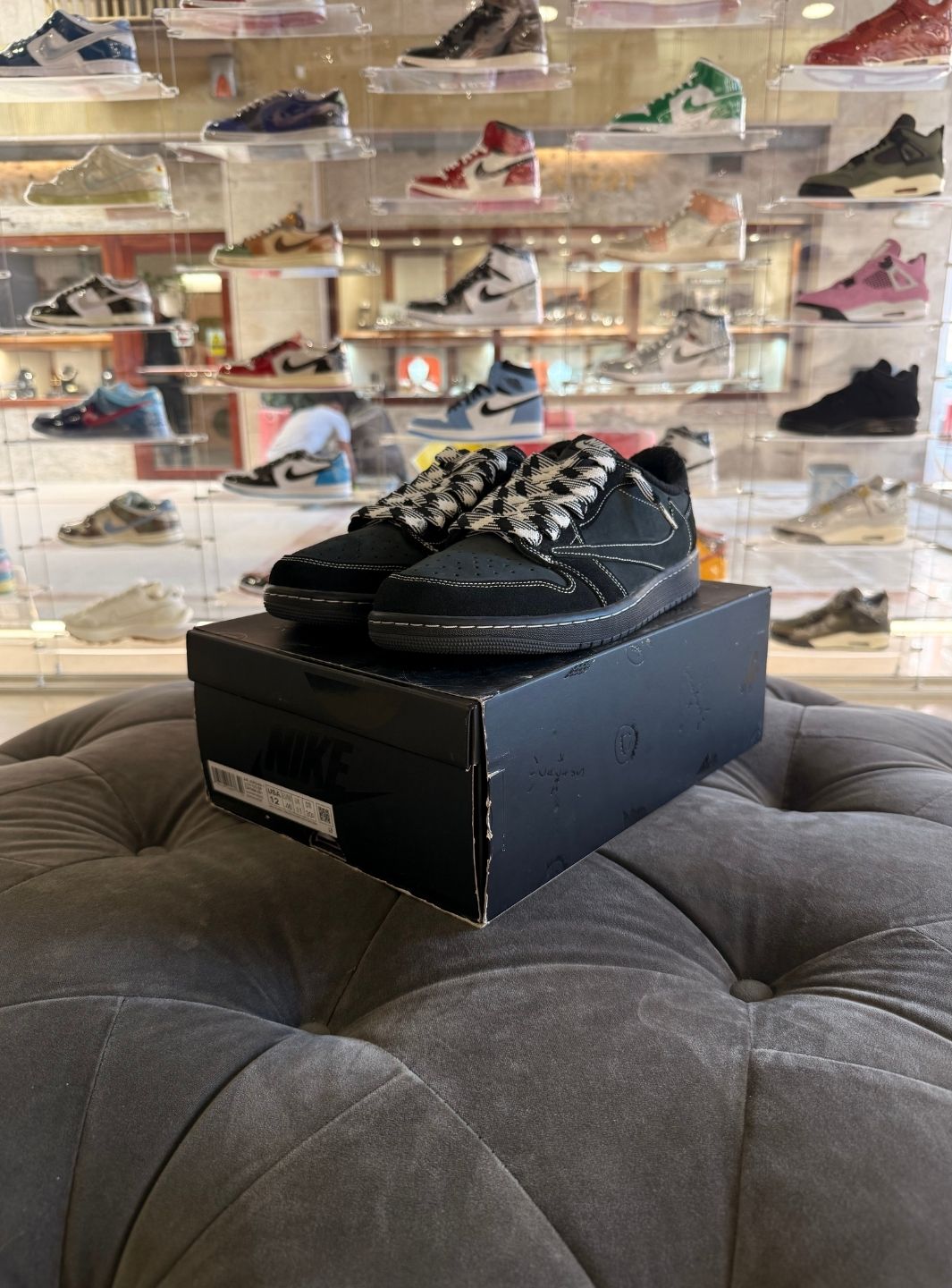 Air Jordan 1 Retro Low OG SP Travis Scott Black Phantom -Sneakers Usate | ResellZone