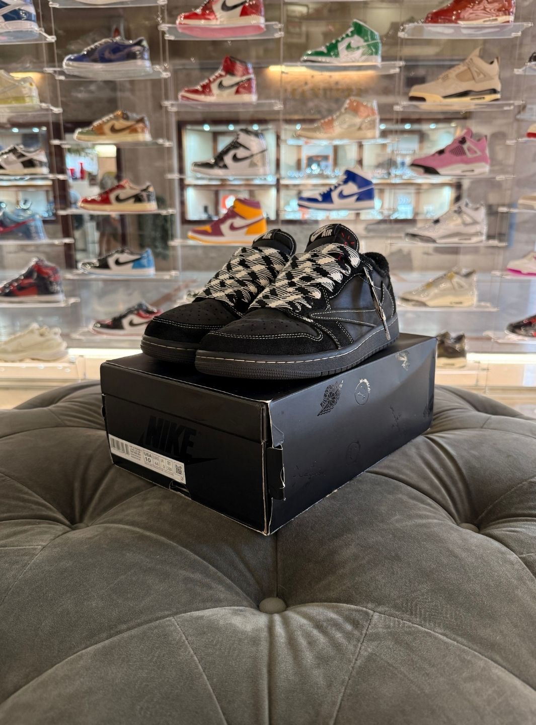 Air Jordan 1 Retro Low OG SP Travis Scott Black Phantom - Sneakers Usate | ResellZone