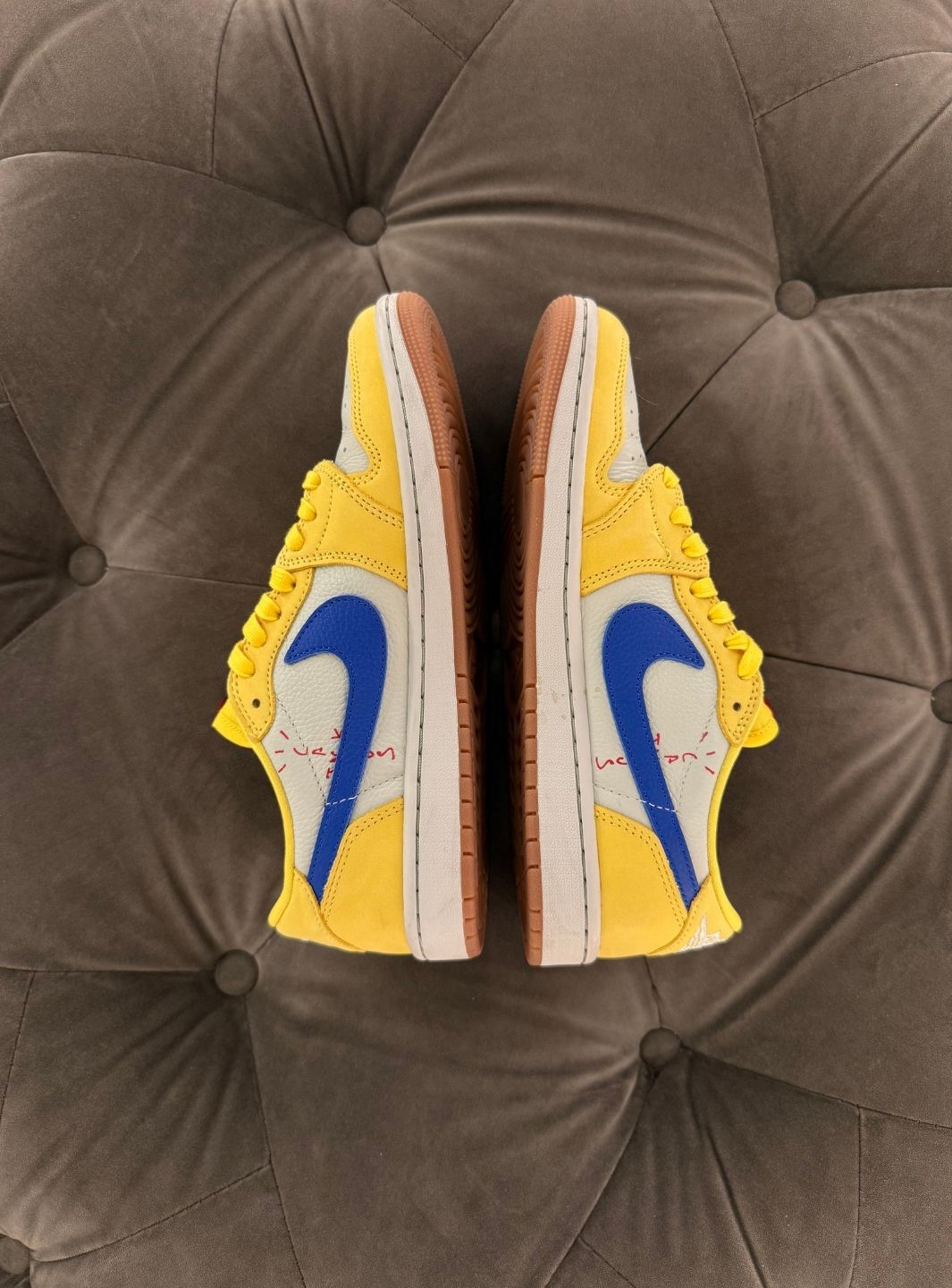 Air Jordan 1 Retro Low OG SP Travis Scott Canary - Sneakers Usate | ResellZone