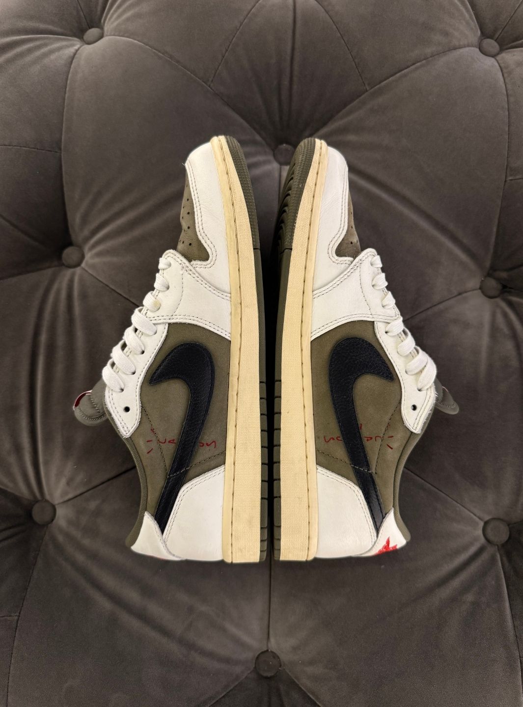 Air Jordan 1 Retro Low OG SP Travis Scott Medium Olive - Sneakers Usate | ResellZone