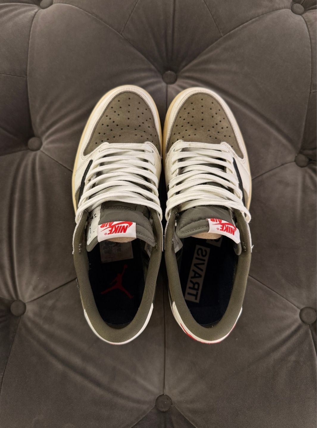 Air Jordan 1 Retro Low OG SP Travis Scott Medium Olive - Sneakers Usate | ResellZone