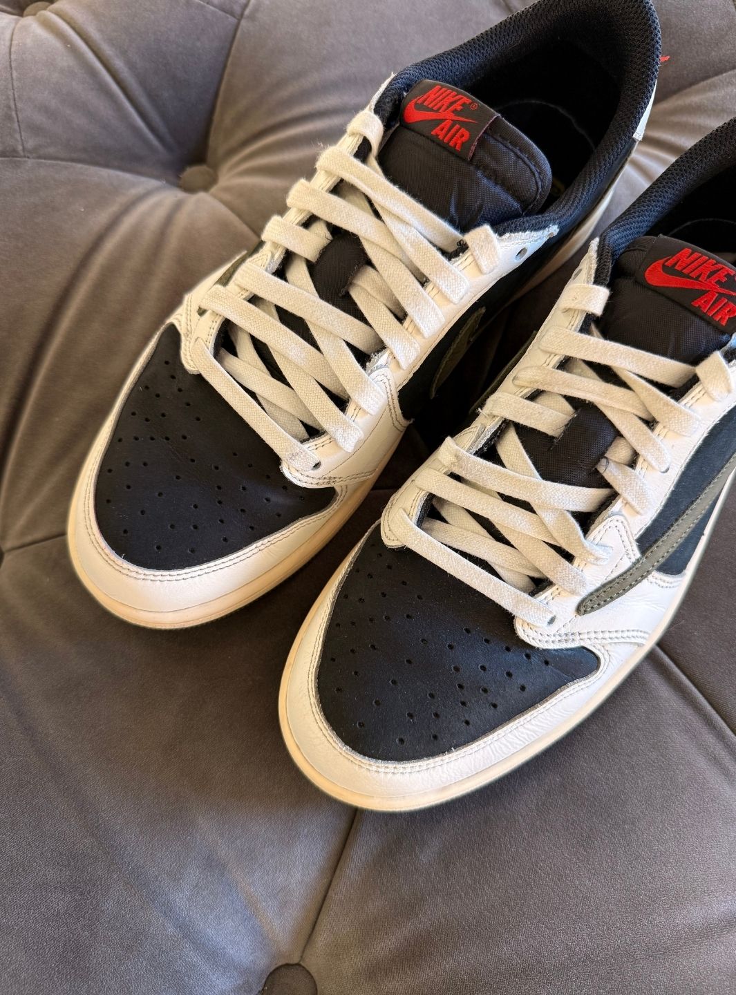 Air Jordan 1 Retro Low OG SP Travis Scott Olive - Sneakers Usate | ResellZone