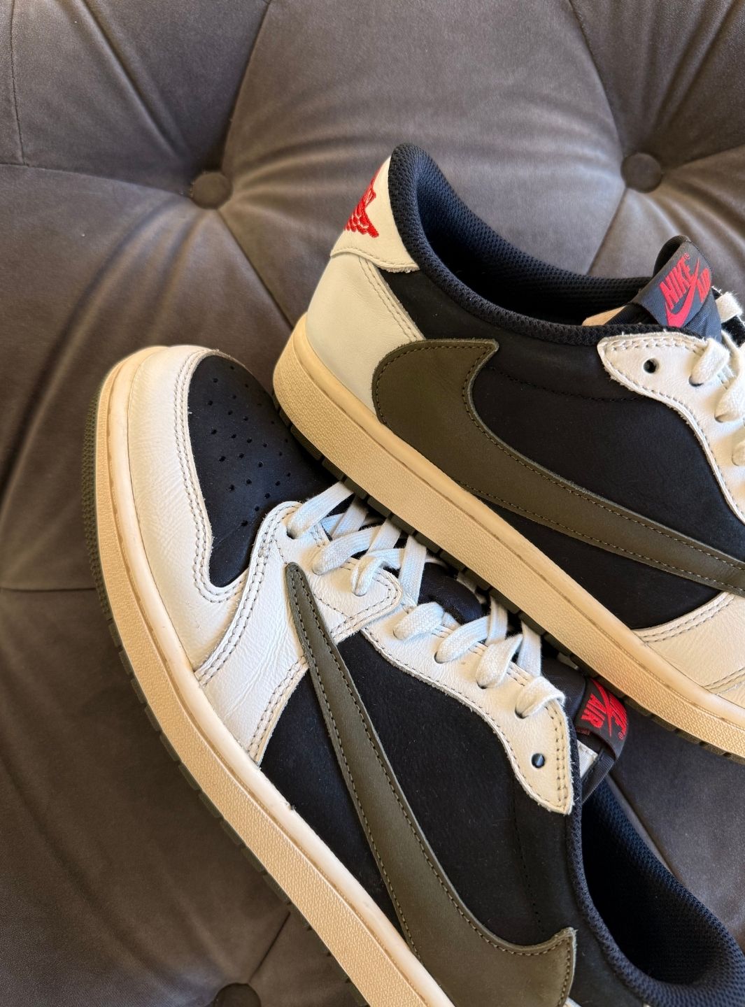Air Jordan 1 Retro Low OG SP Travis Scott Olive - Sneakers Usate | ResellZone
