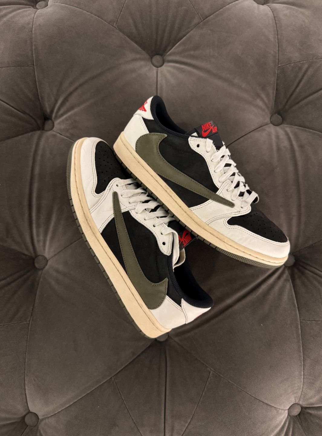 Air Jordan 1 Retro Low OG SP Travis Scott Olive - Sneakers Usate | ResellZone
