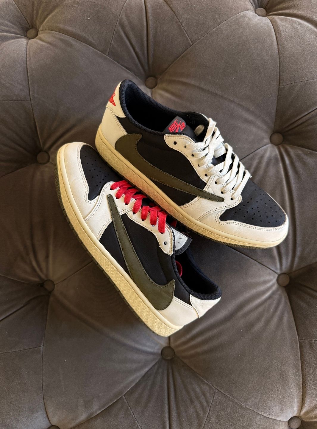 Air Jordan 1 Retro Low OG SP Travis Scott Olive - Sneakers Usate | ResellZone