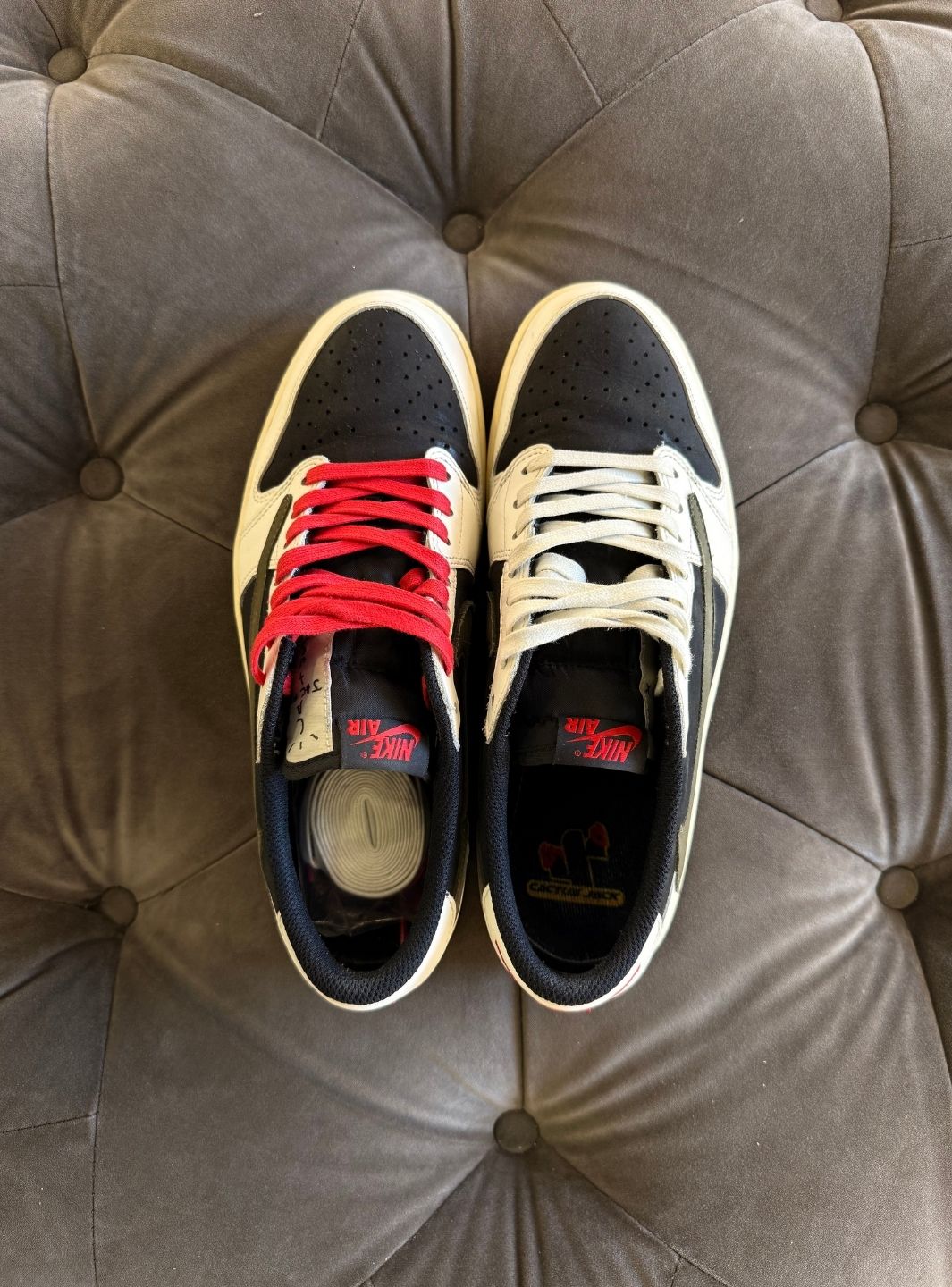 Air Jordan 1 Retro Low OG SP Travis Scott Olive - Sneakers Usate | ResellZone