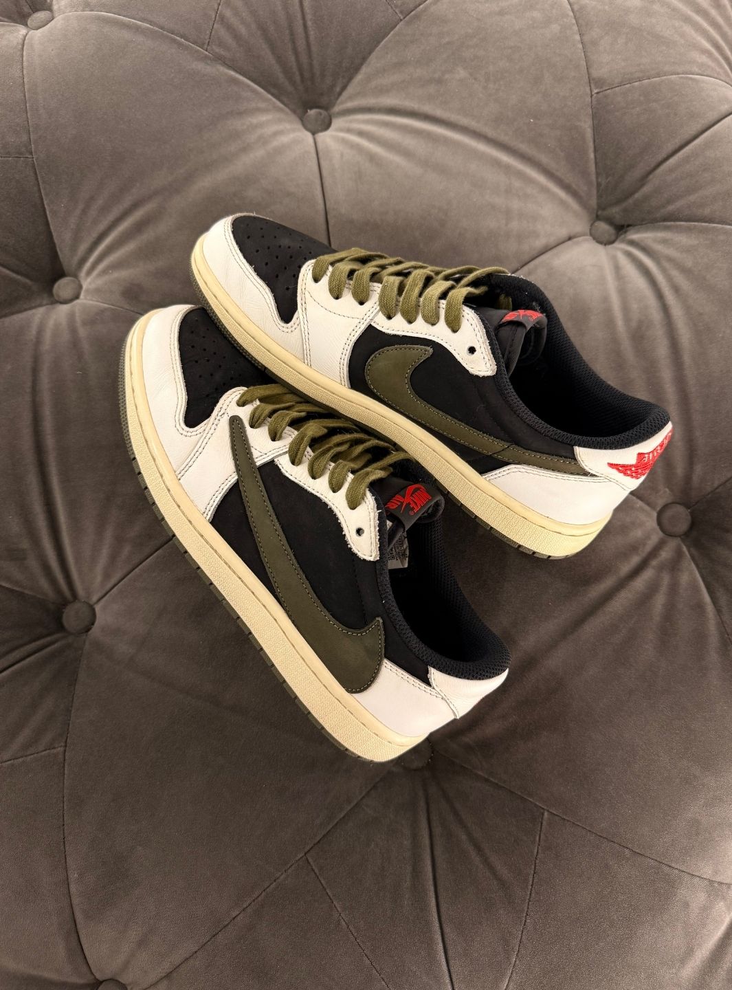 Air Jordan 1 Retro Low OG SP Travis Scott Olive - Sneakers Usate | ResellZone