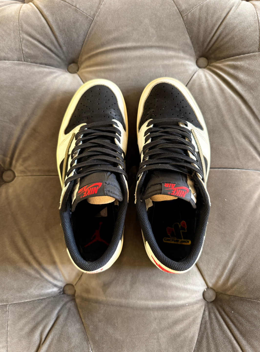 Air Jordan 1 Retro Low OG SP Travis Scott Olive - Sneakers Usate | ResellZone