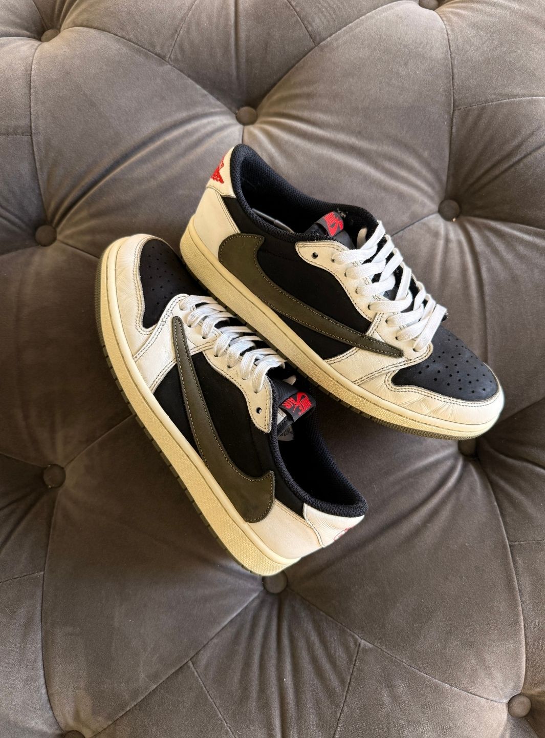 Air Jordan 1 Retro Low OG SP Travis Scott Olive - Sneakers Usate | ResellZone