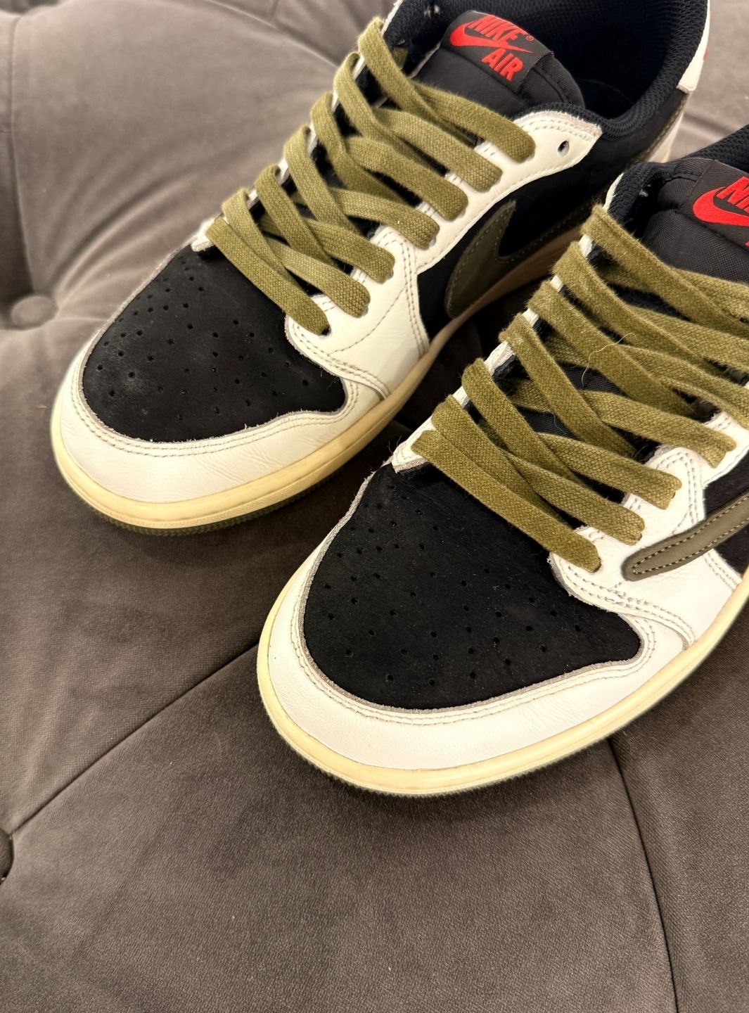 Air Jordan 1 Retro Low OG SP Travis Scott Olive - Sneakers Usate | ResellZone