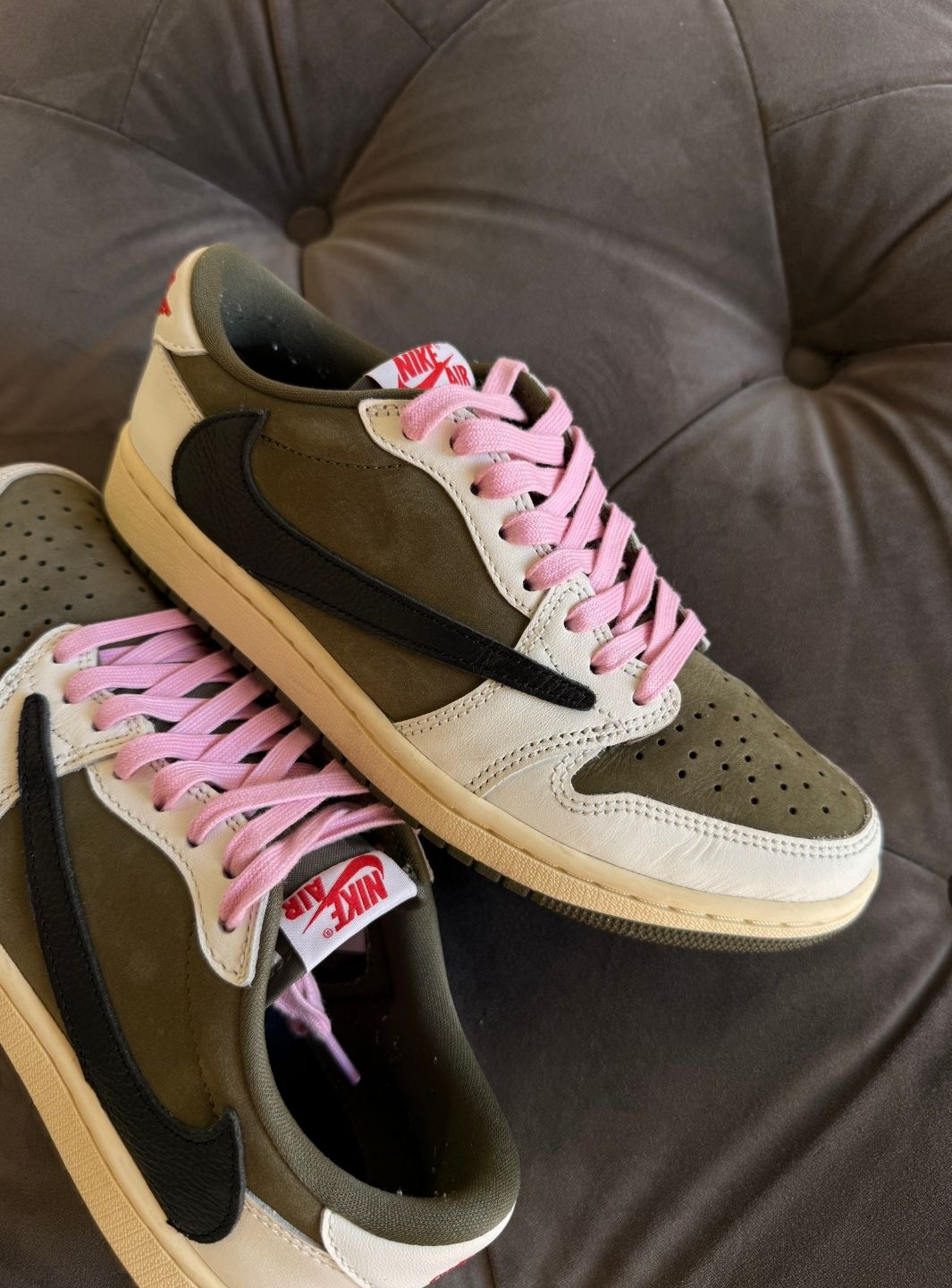 Air Jordan 1 Retro Low OG SP Travis Scott Reverse Olive - Sneakers Usate | ResellZone