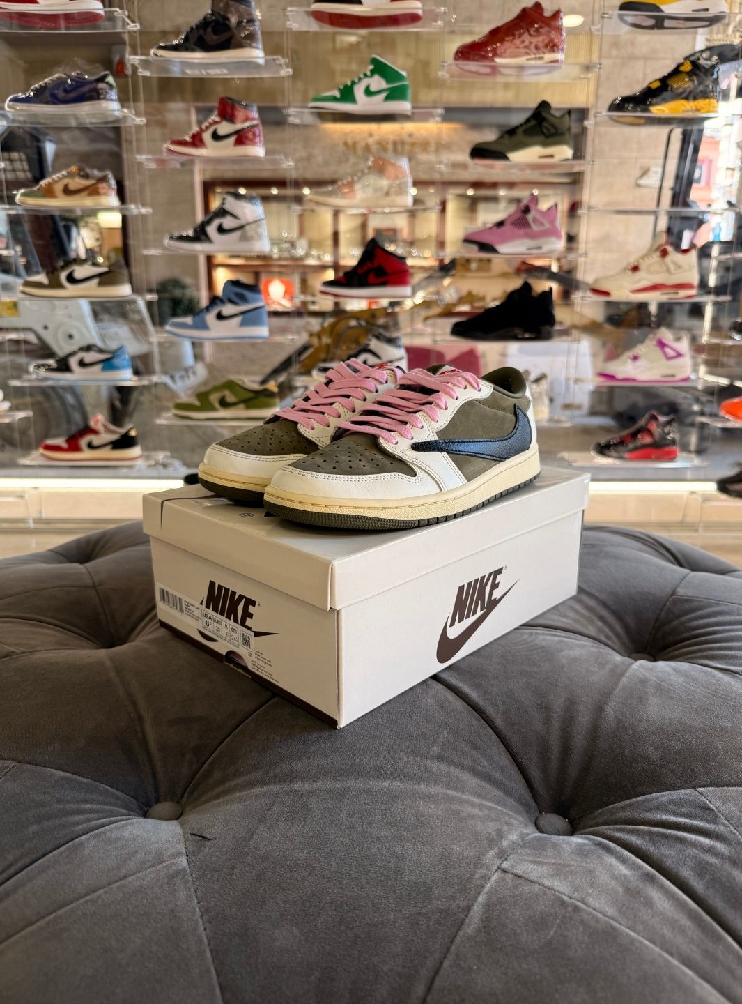 Air Jordan 1 Retro Low OG SP Travis Scott Reverse Olive - Sneakers Usate | ResellZone