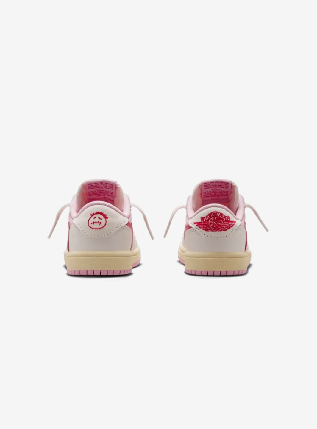 Air Jordan 1 Retro Low OG SP Travis Scott Sail Tropical Pink (PS) - IQ7605-101 | ResellZone
