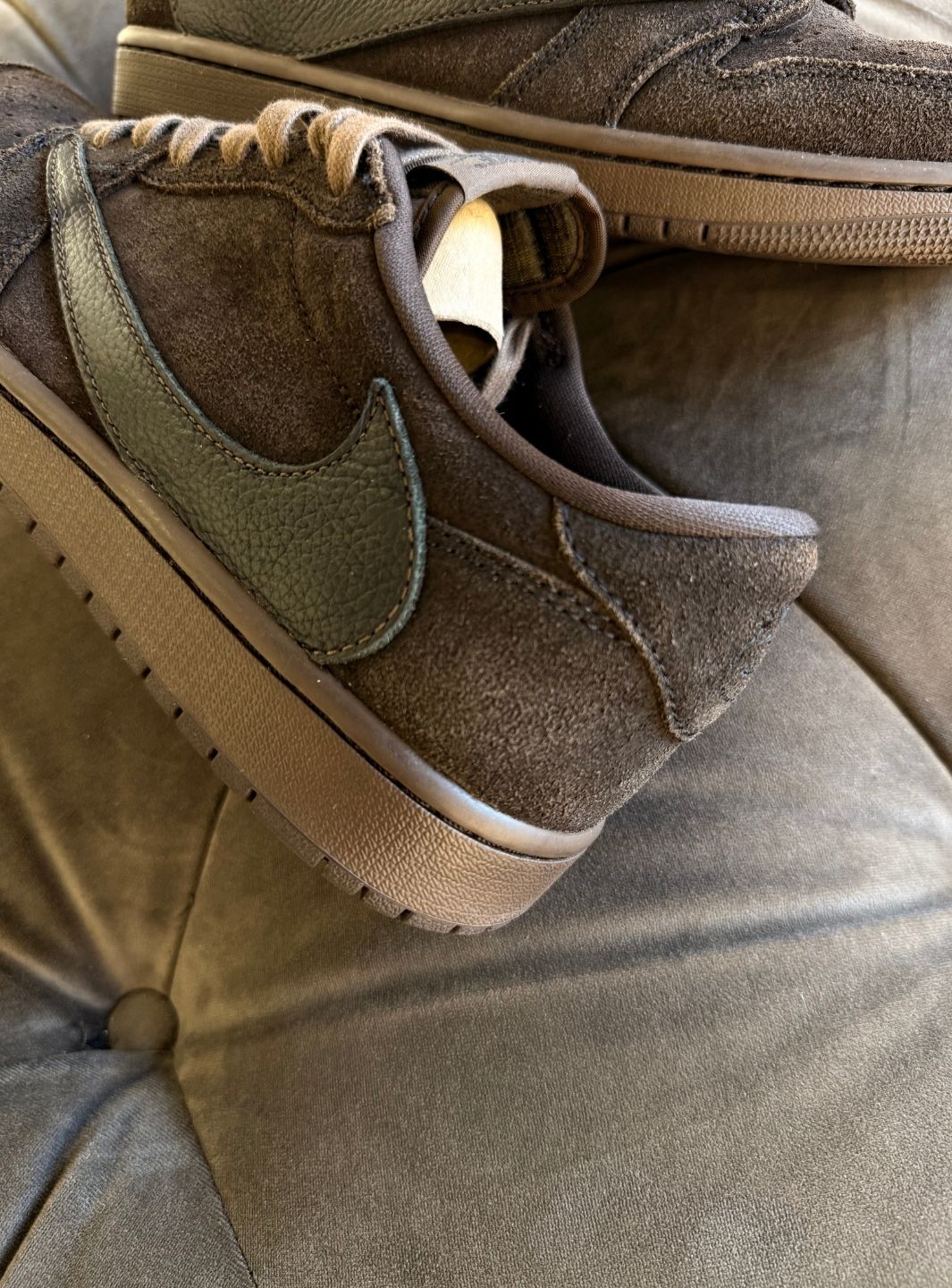 Air Jordan 1 Retro Low OG SP Travis Scott Velvet Brown - Sneakers Usate | ResellZone