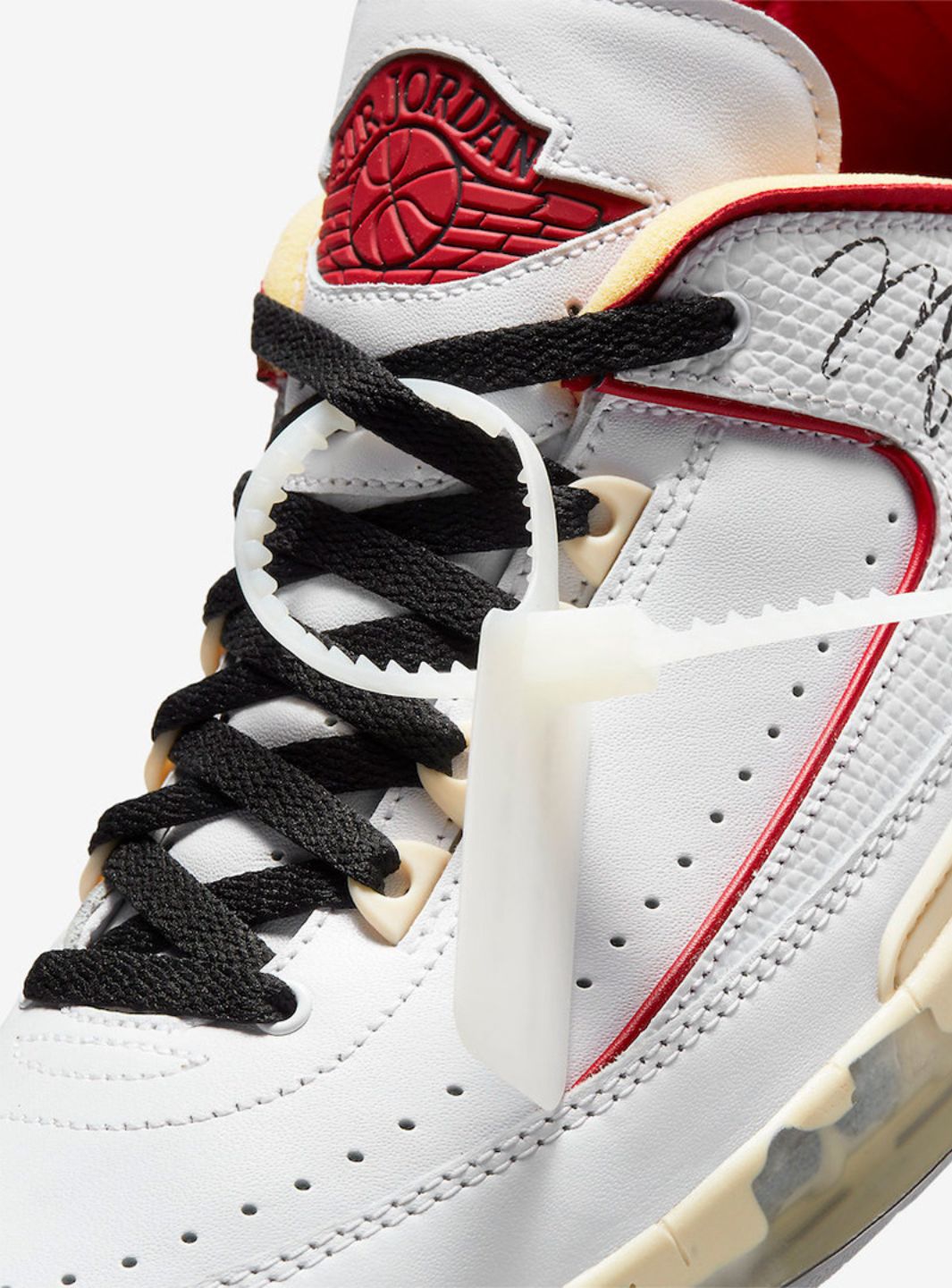 Air Jordan 2 Retro Low SP Off-White White Red - DJ4375-106 | ResellZone