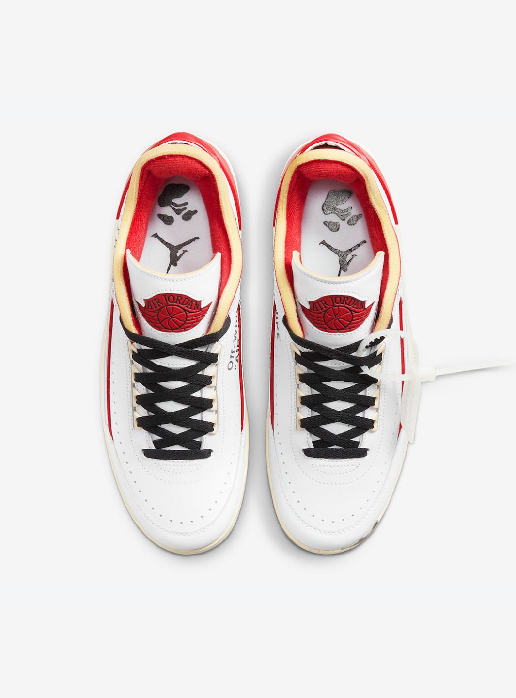 Air Jordan 2 Retro Low SP Off-White White Red - DJ4375-106 | ResellZone