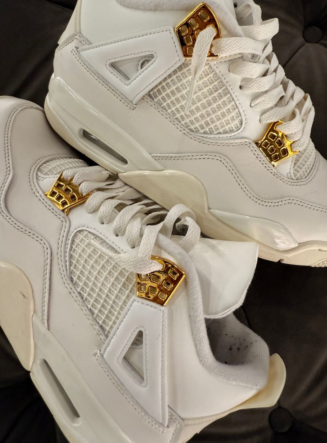 Air Jordan 4 Retro Metallic Gold - Sneakers Usate | ResellZone