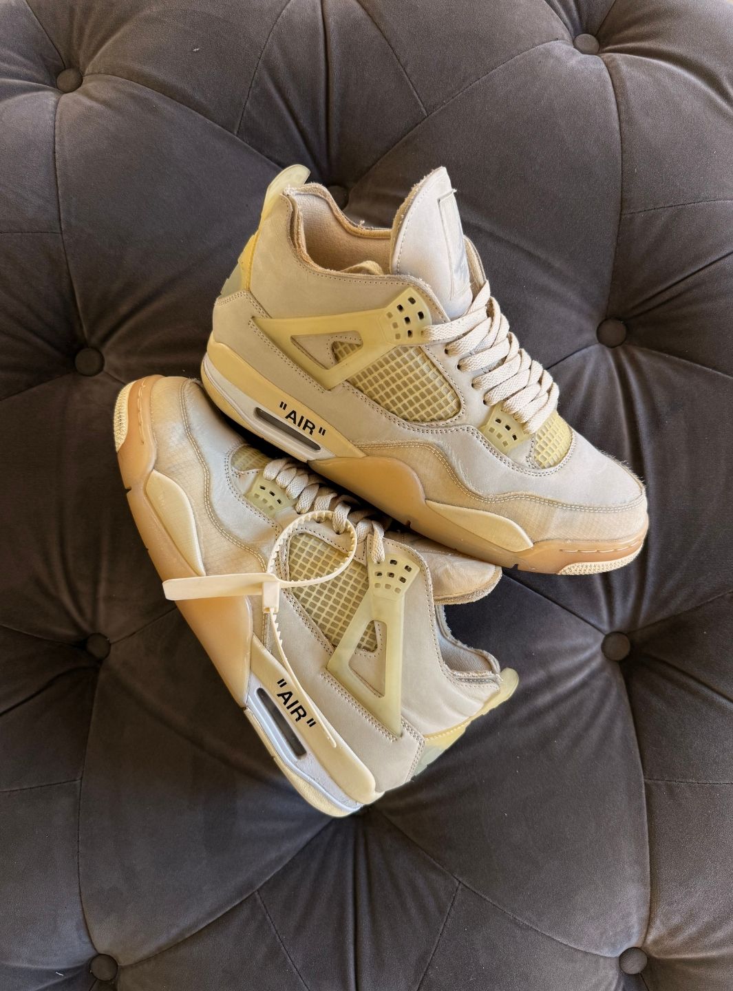 Air Jordan 4 Retro Off-White Sail - Sneakers Usate | ResellZone