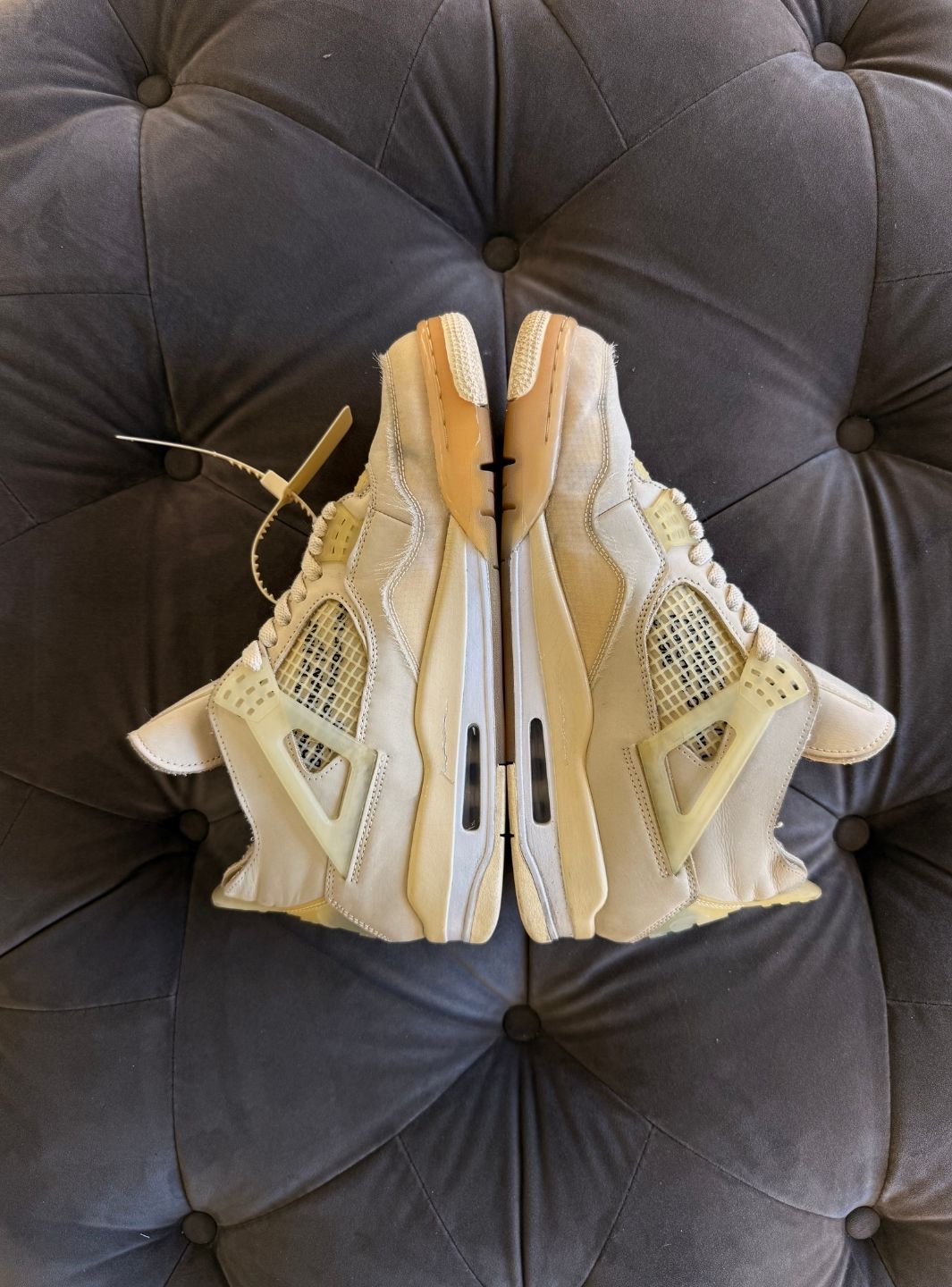 Air Jordan 4 Retro Off-White Sail - Sneakers Usate | ResellZone