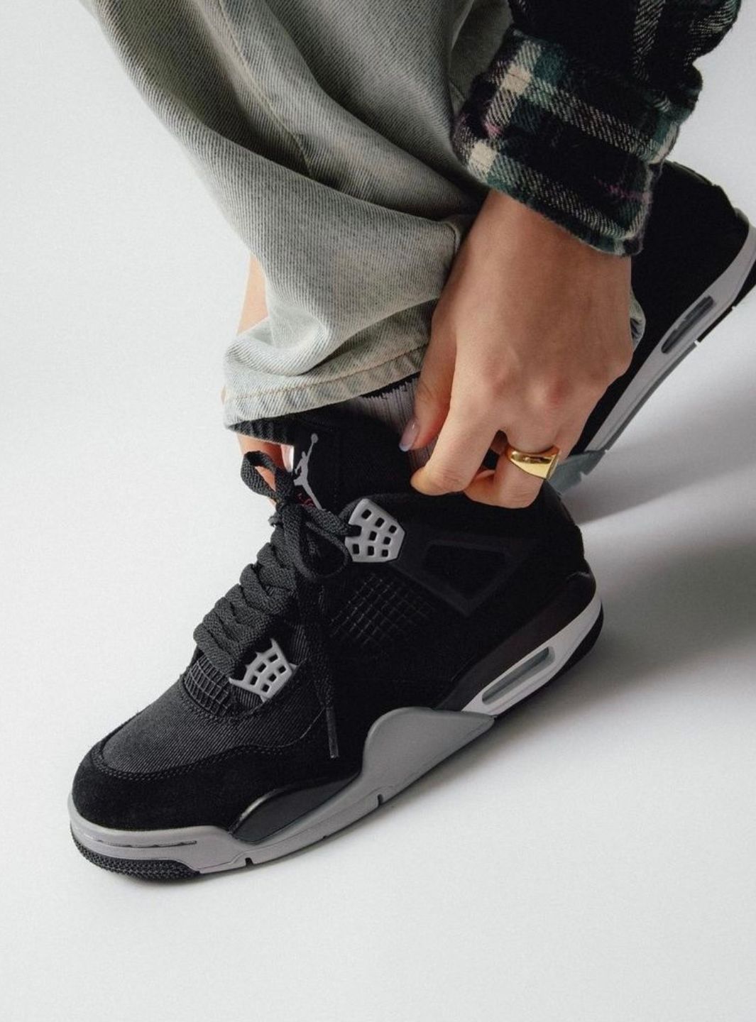 Air Jordan 4 Retro SE Black Canvas - DH7138-006 | ResellZone