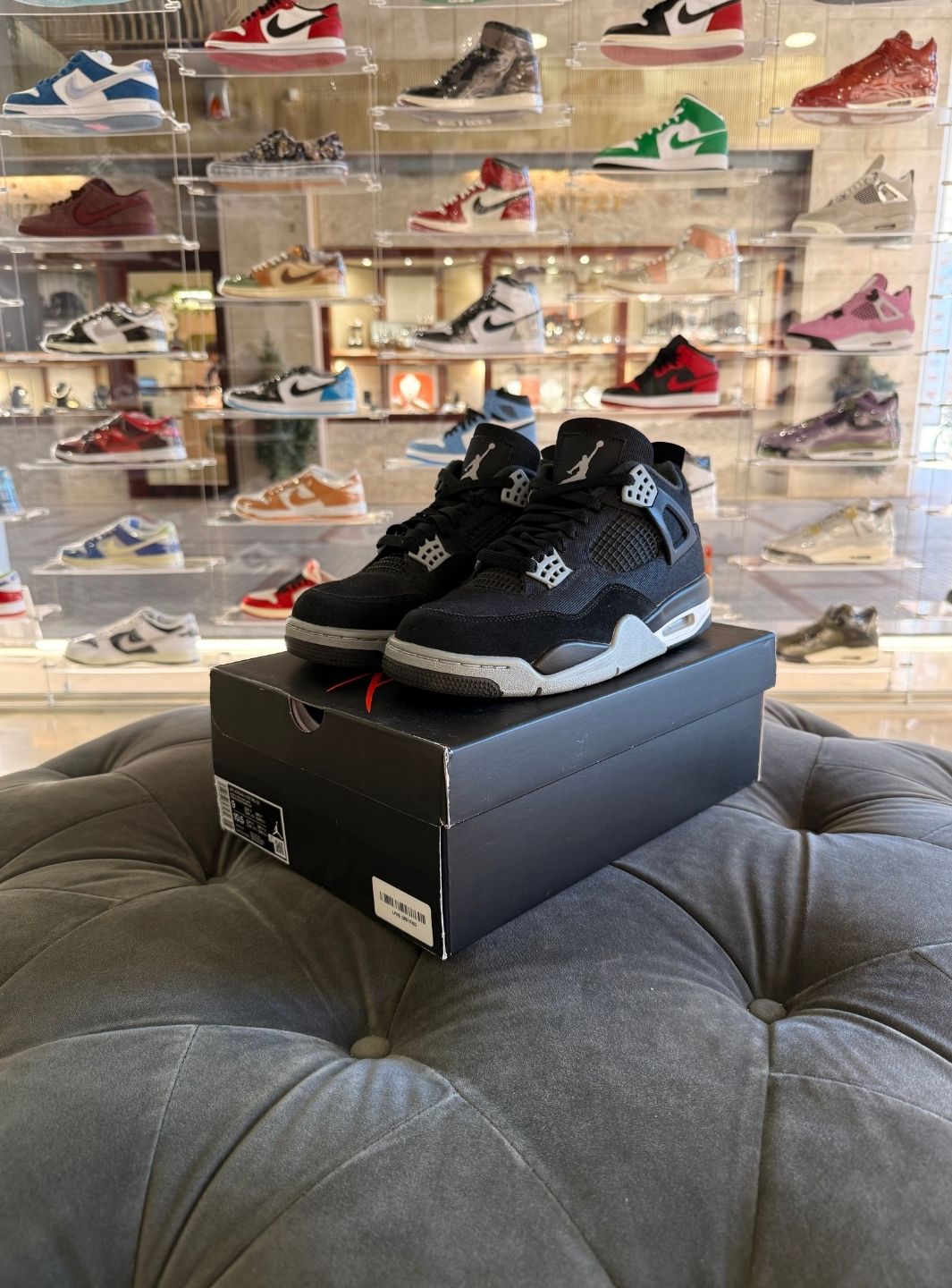 Air Jordan 4 Retro SE Black Canvas - Sneakers Usate | ResellZone