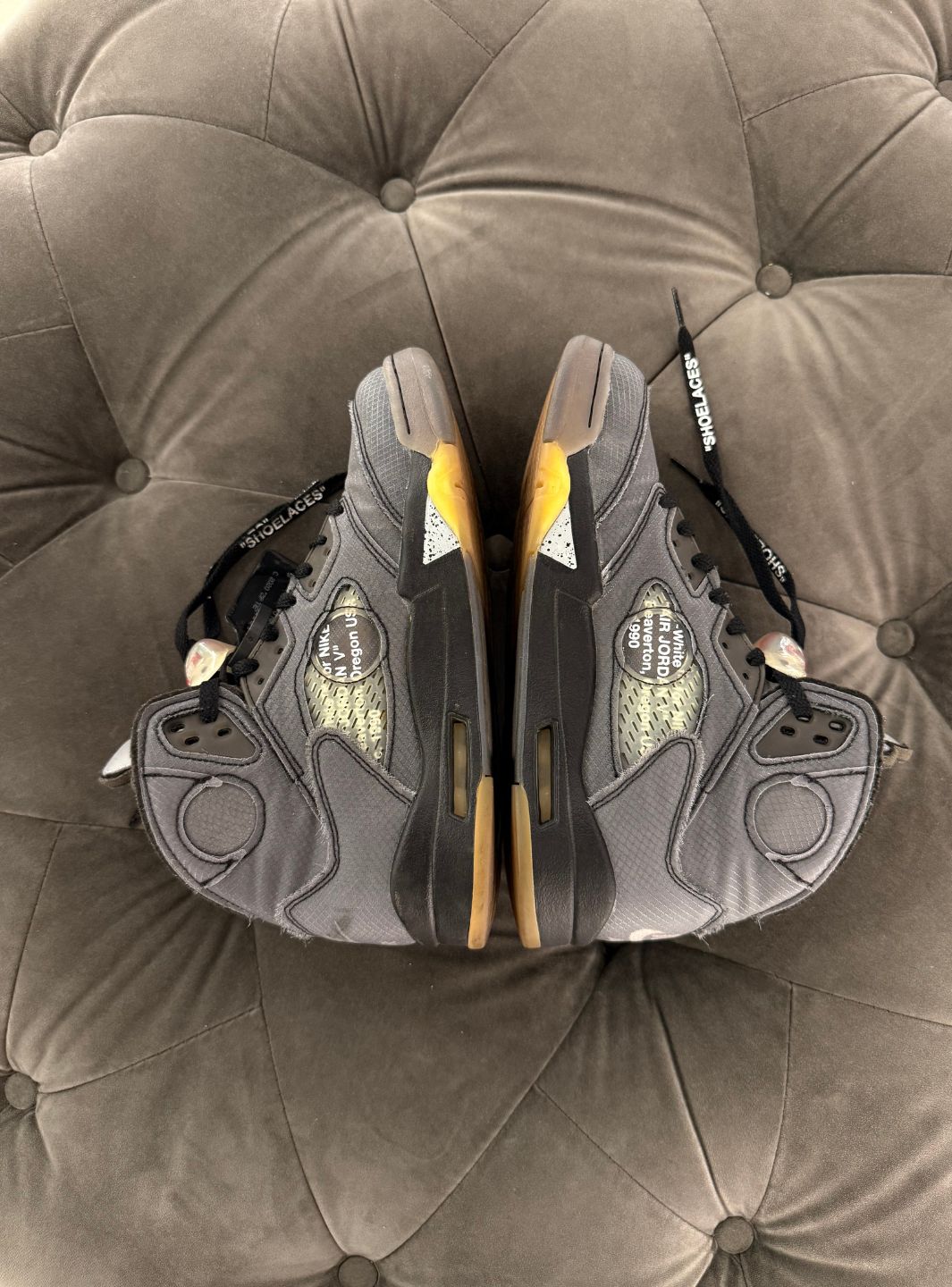 Air Jordan 5 Retro Off-White Muslin - Sneakers Usate | ResellZone