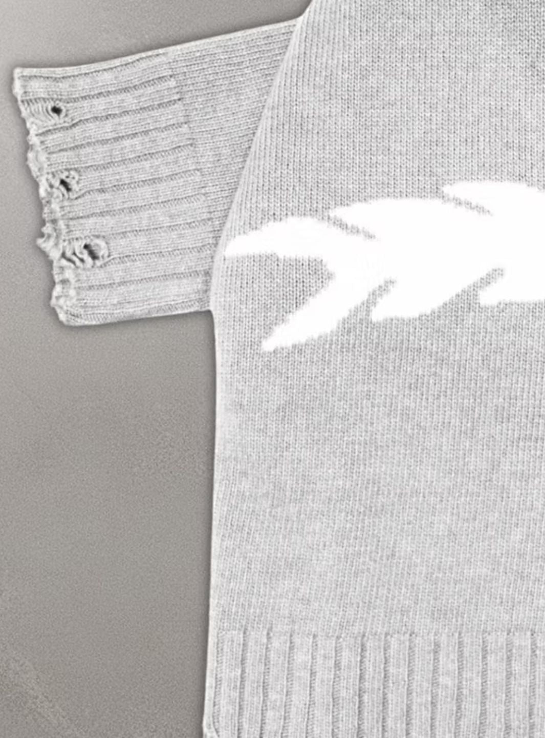 Appreciate Granny's Sweater Ash Grey | ResellZone