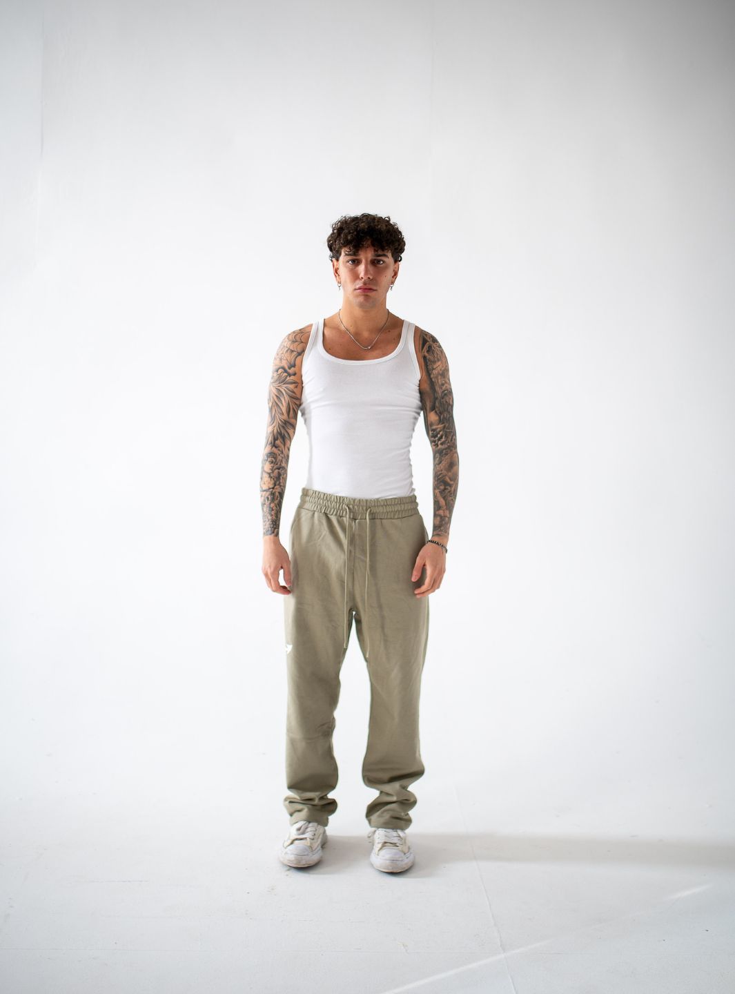 Appreciate Logo Sweatpants Olive | ResellZone