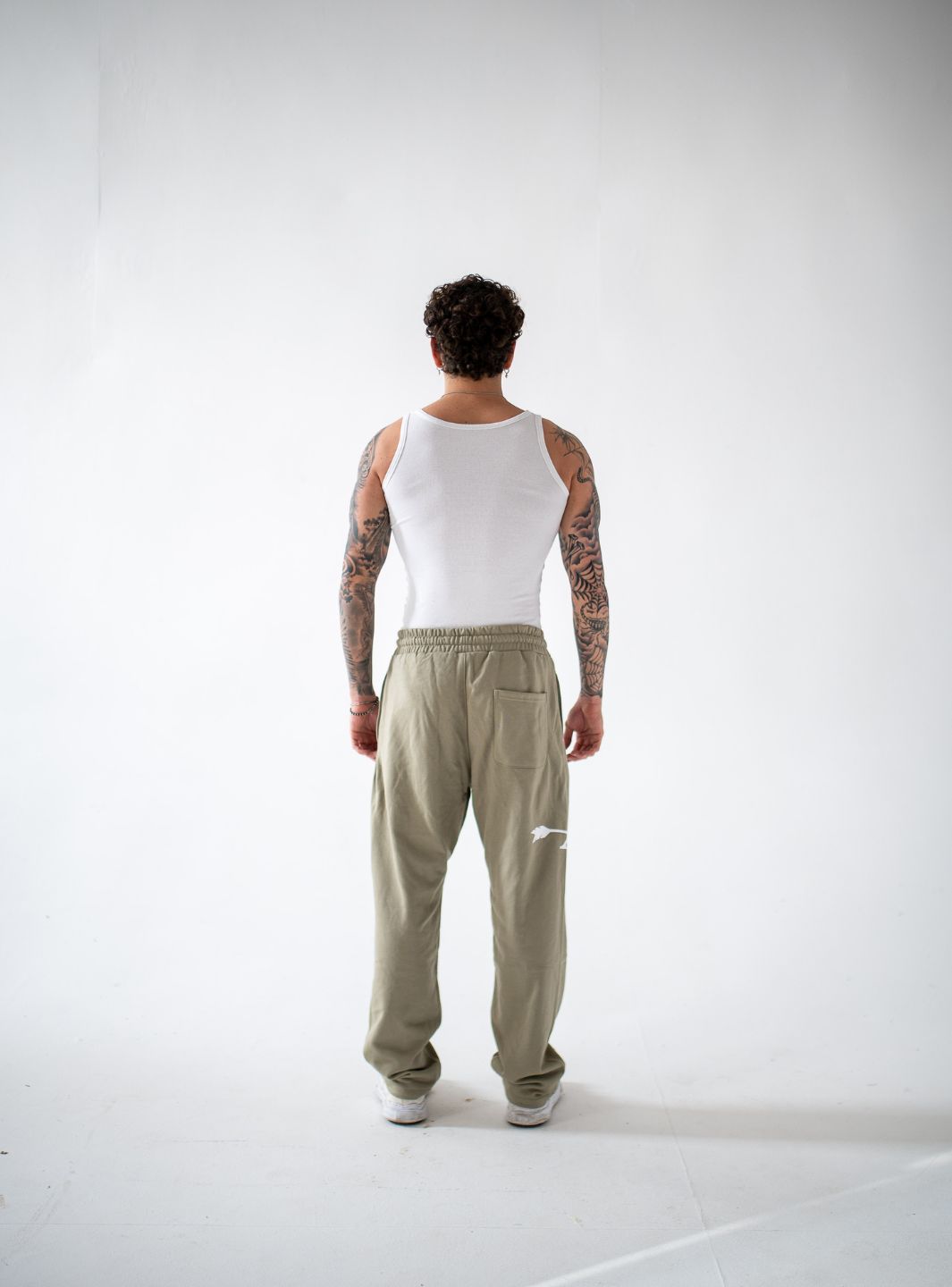Appreciate Logo Sweatpants Olive | ResellZone